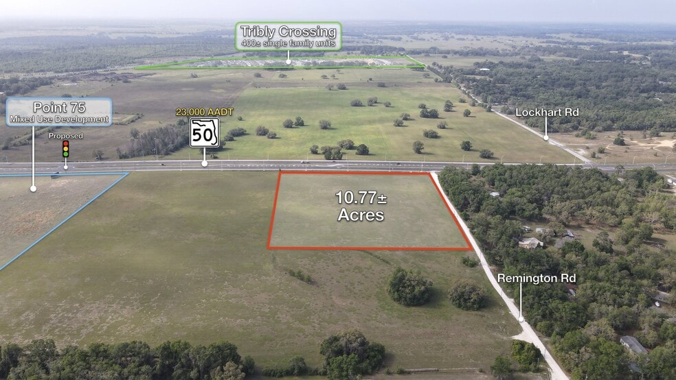 SR 50 & Remington Rd., Brooksville, FL à vendre - Photo du bâtiment - Image 3 de 3