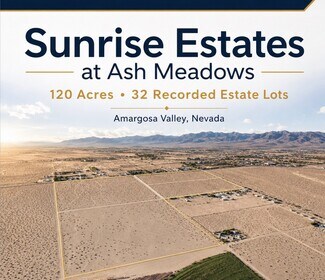 Plus de détails pour 3715 W Palo Verde Rd, Amargosa Valley, NV - Terrain à vendre