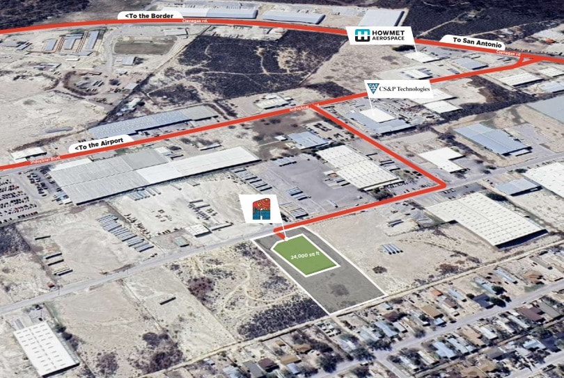 865 Industrial Blvd, Del Rio, TX for lease - Building Photo - Image 3 of 4