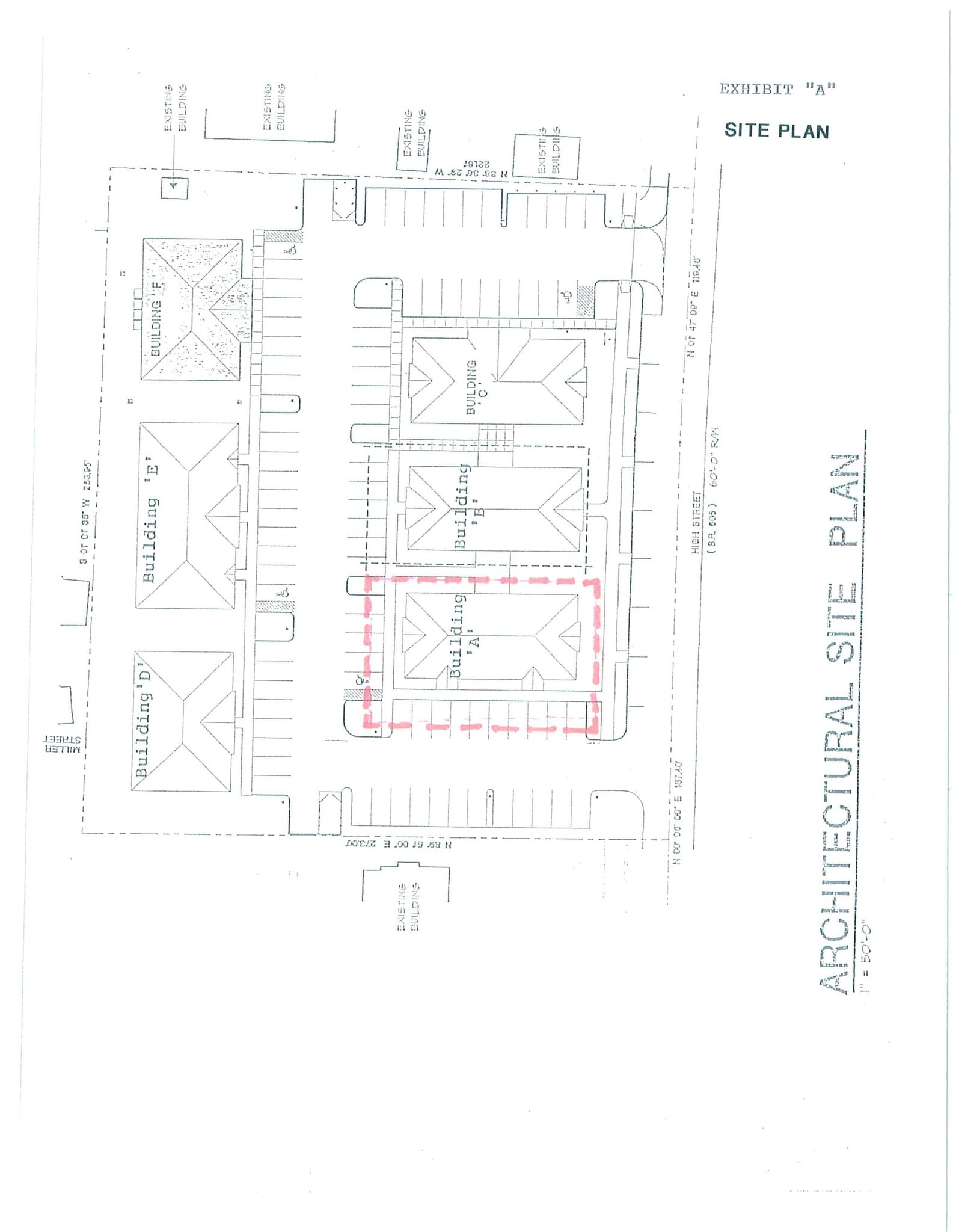 68 N High St, New Albany, OH for lease Site Plan- Image 1 of 5