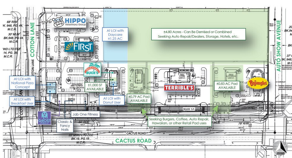Cotton Ln & Cactus Rd, Surprise, AZ à vendre - Photo du bâtiment - Image 2 de 2