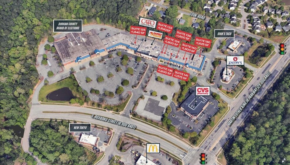 3825 S Roxboro St, Durham, NC for lease - Primary Photo - Image 1 of 3
