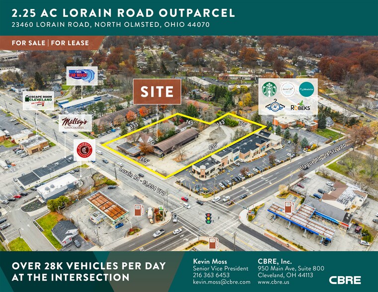 23460 Lorain Rd, North Olmsted, OH à louer - Photo principale - Image 1 de 5