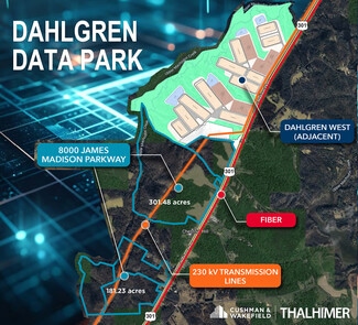 Plus de détails pour 8000 James Madison Pky, King George, VA - Terrain à vendre