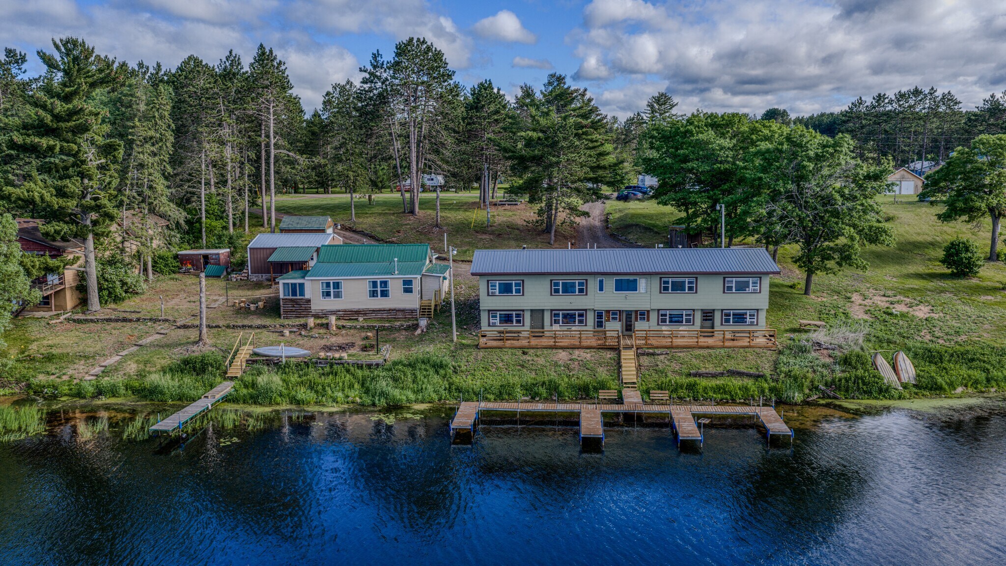 8372 E Flowage Ln, Gordon, WI à vendre Aérien- Image 1 de 68