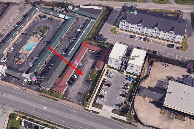 Plus de détails pour 426 Murfreesboro Pike, Nashville, TN - Services hôteliers à vendre