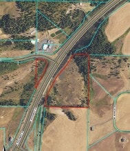 TBD S. Hwy 95 hwy, Worley, ID - Aerial map view