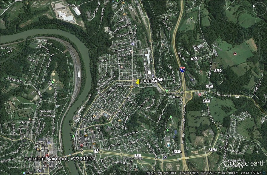 14 E Grafton Rd, Fairmont, WV à louer - Aérien - Image 2 de 3