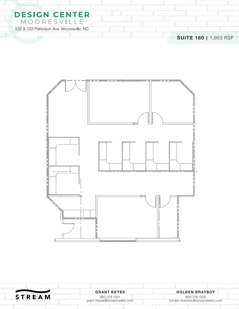 532 Patterson Ave, Mooresville, NC à louer Plan d  tage- Image 1 de 1