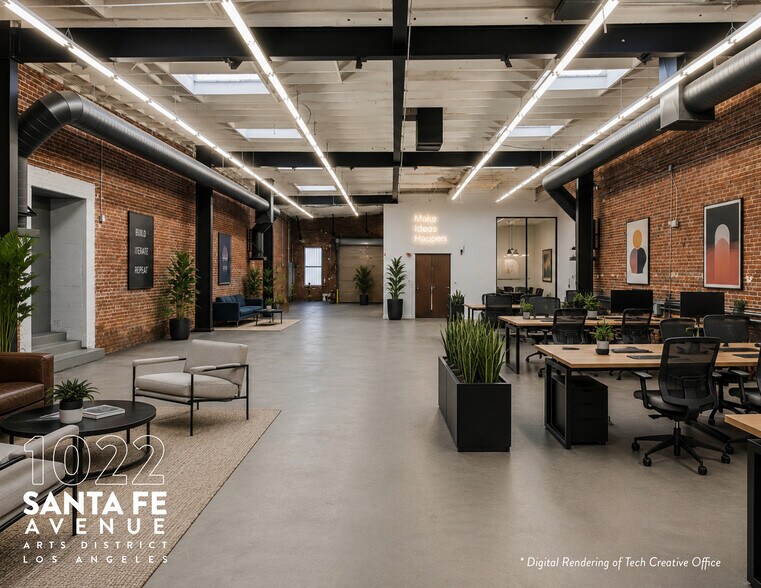 1022 S Santa Fe Ave, Los Angeles, CA à louer - Photo du bâtiment - Image 3 de 9