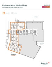 1800 Howell Mill Rd, Atlanta, GA à louer Plan d’étage- Image 1 de 1