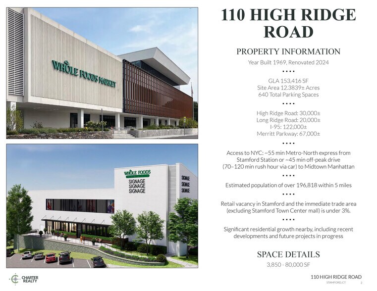 110 High Ridge Rd, Stamford, CT à louer - Photo du bâtiment - Image 3 de 19