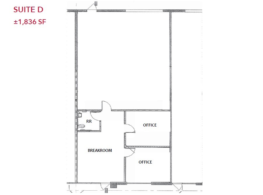 21803 Cactus Ave, Riverside, CA for lease Floor Plan- Image 1 of 1