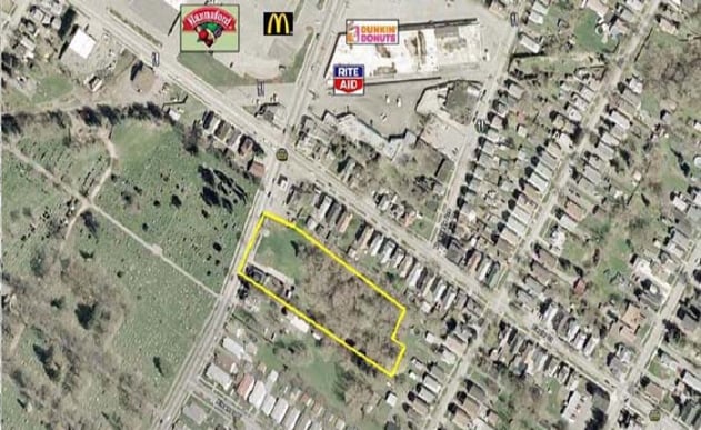 1205-1213 Mohawk St, Utica, NY for sale - Aerial - Image 3 of 4