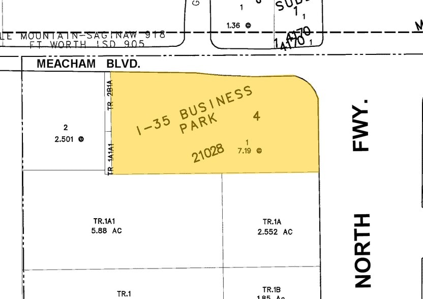 2540 Meacham Blvd, Fort Worth, TX à vendre - Plan cadastral - Image 2 de 31