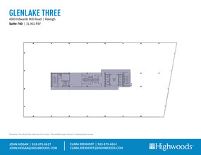 4300 Edwards Mill Rd, Raleigh, NC for lease Floor Plan- Image 1 of 1