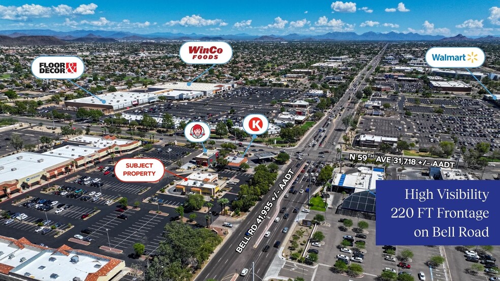 5912-5920 W Bell Rd, Glendale, AZ for sale - Building Photo - Image 2 of 6