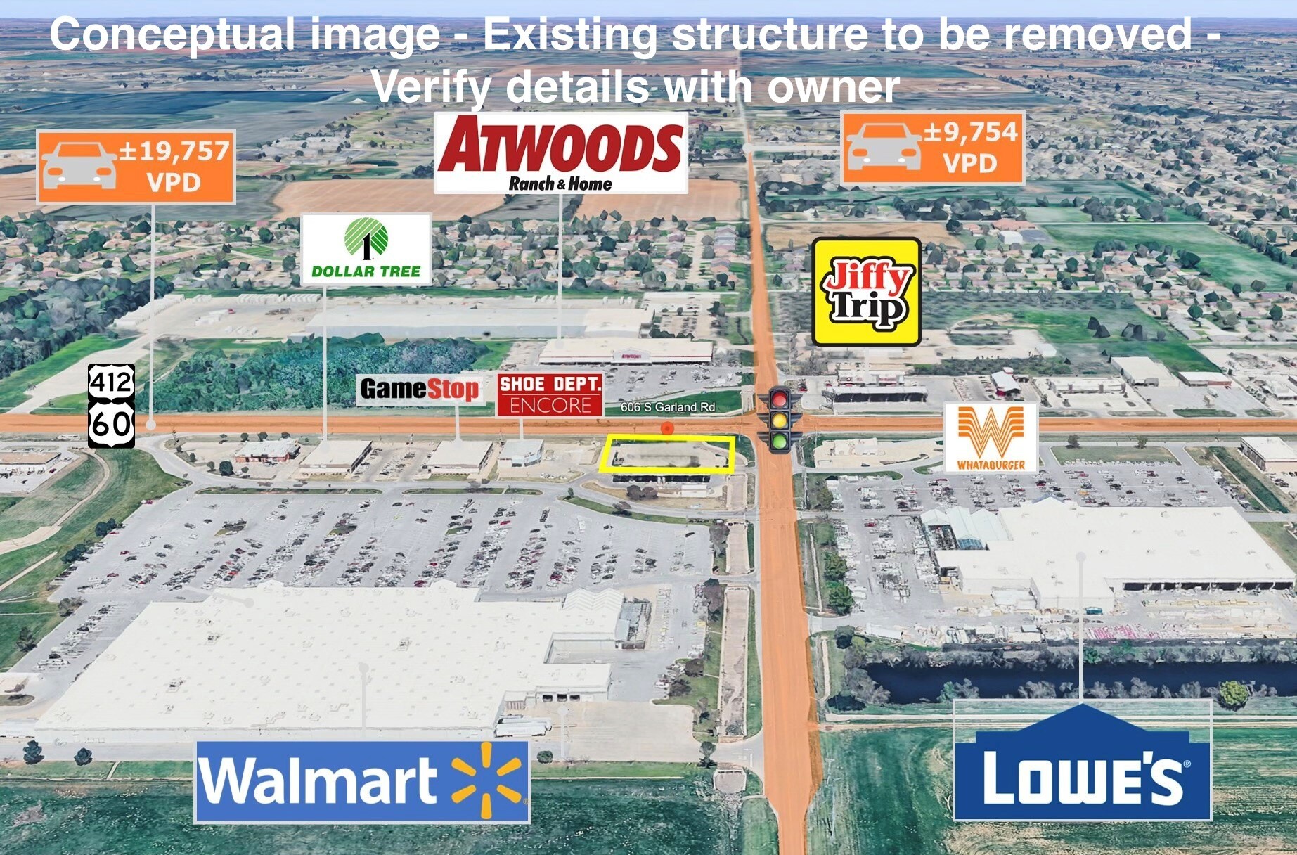 606 S Garland Rd, Enid, OK for lease Interior Photo- Image 1 of 9