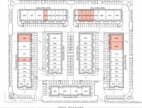 10700 Jersey Blvd, Rancho Cucamonga, CA for lease Site Plan- Image 2 of 2