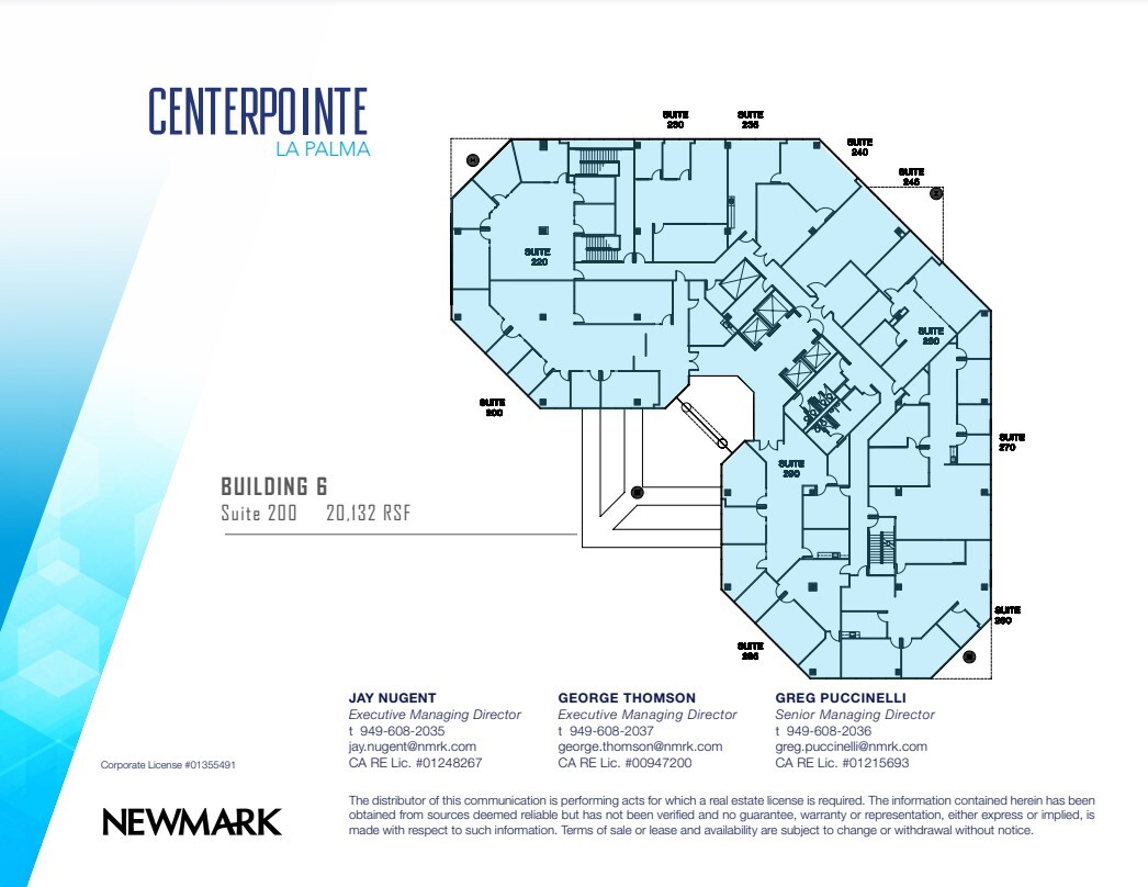 1 Centerpointe Dr, La Palma, CA for lease Floor Plan- Image 1 of 2