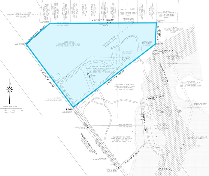 2165 S Burleson Blvd, Burleson, TX à vendre - Plan de site - Image 2 de 2