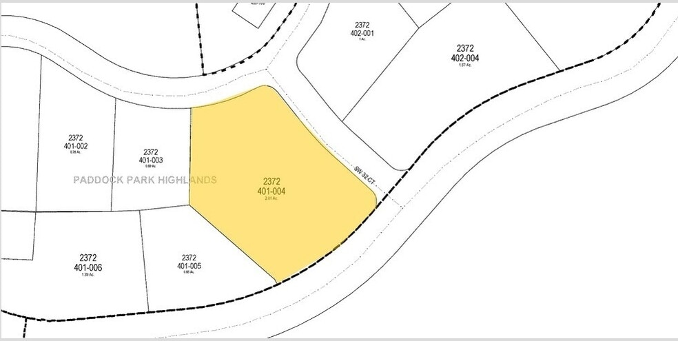 3241 SW 34th St, Ocala, FL à louer - Plan cadastral - Image 2 de 2