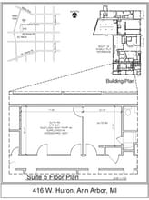 400-416 W Huron St, Ann Arbor, MI for lease Floor Plan- Image 1 of 1