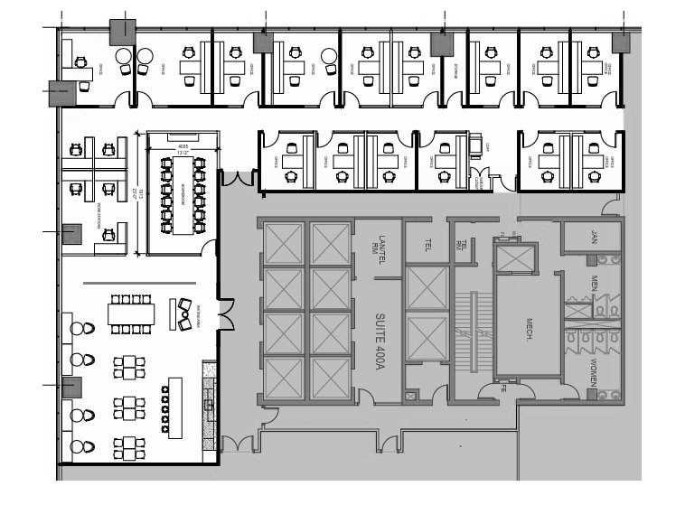 140 4 Av SW, Calgary, AB for lease Floor Plan- Image 1 of 1