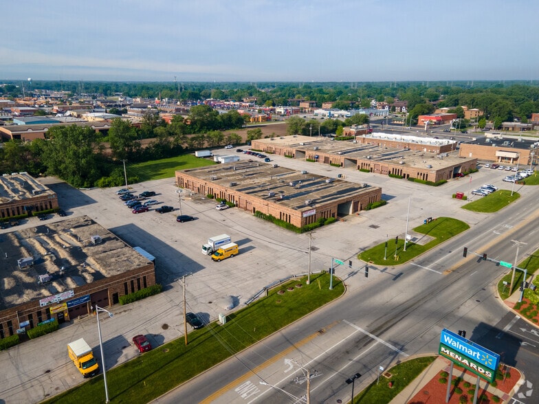 13520-13538 Kenton Ave, Crestwood, IL for lease - Aerial - Image 3 of 4