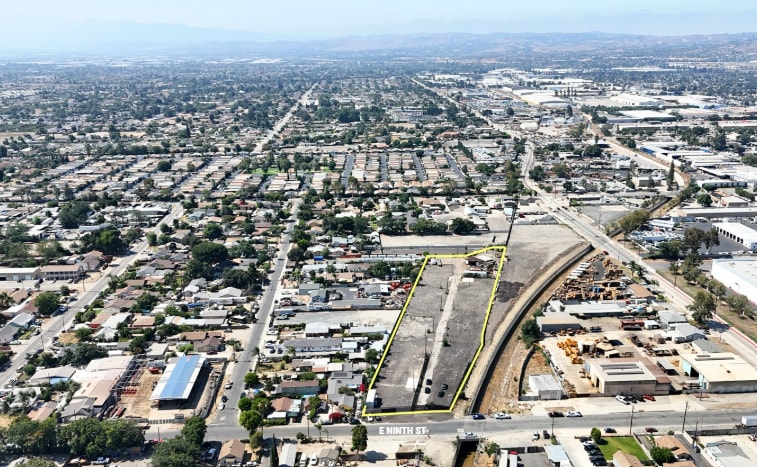 E Ninth st, Pomona, CA for lease - Aerial - Image 2 of 7