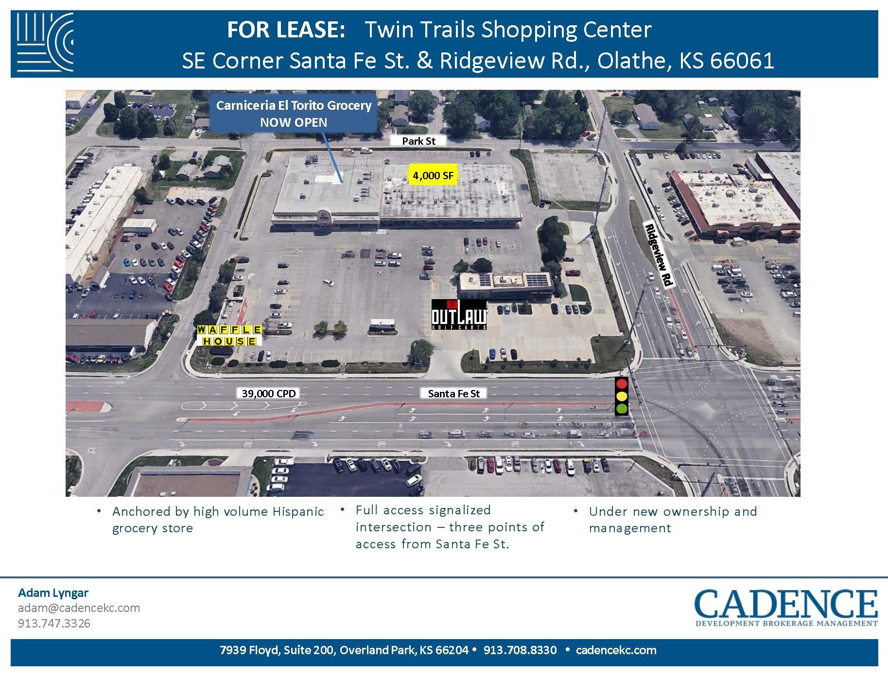 1311-1327 E Santa Fe St, Olathe, KS for lease Primary Photo- Image 1 of 2