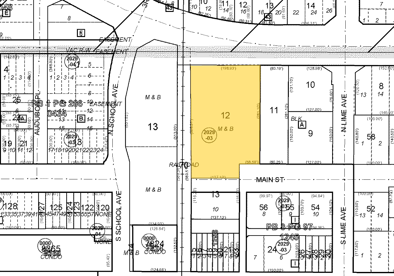 0 Fruitville Rd, Sarasota, FL à vendre Plan cadastral- Image 1 de 2