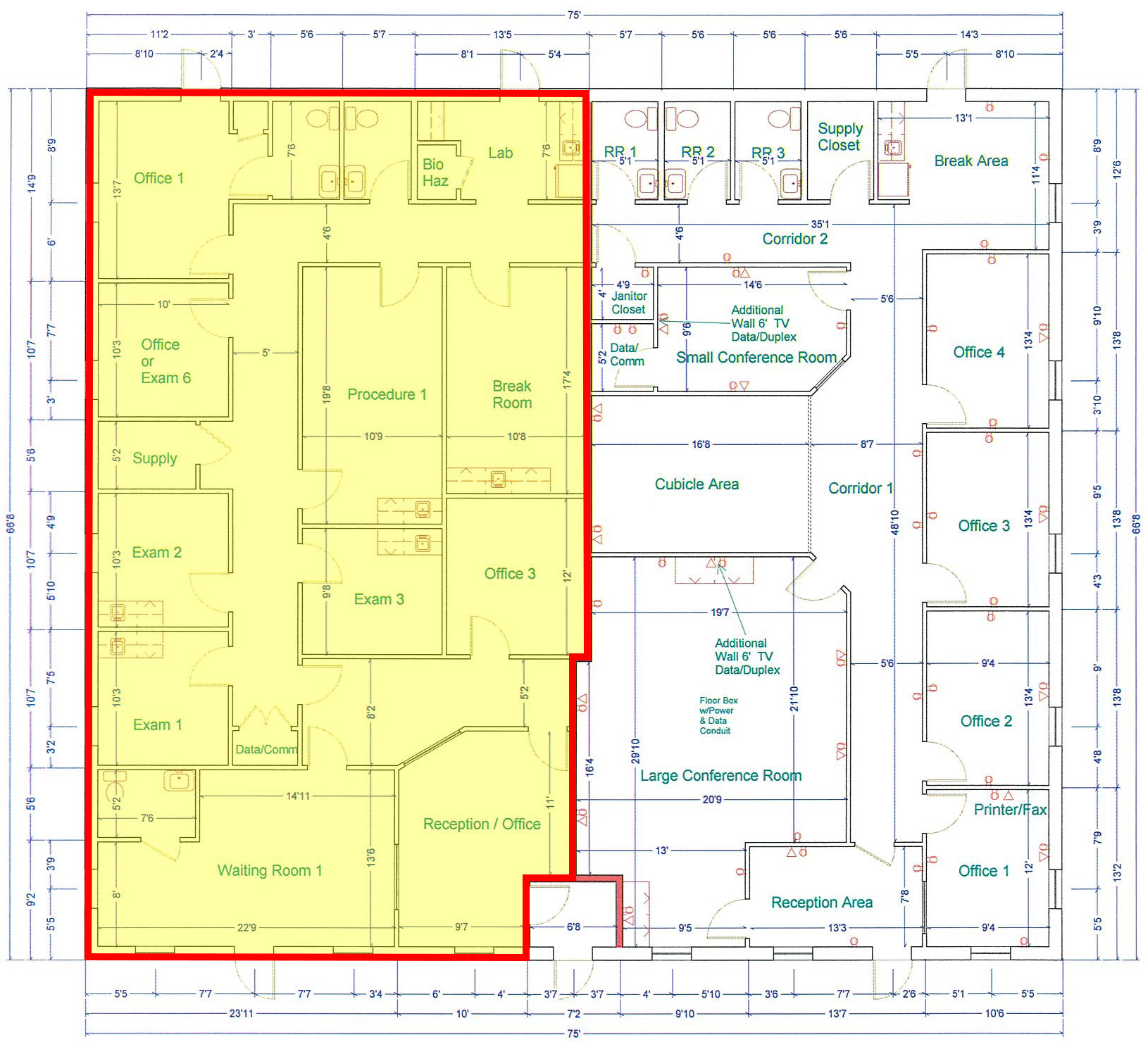 237 Smithville Church Rd, Warner Robins, GA for lease Floor Plan- Image 1 of 1