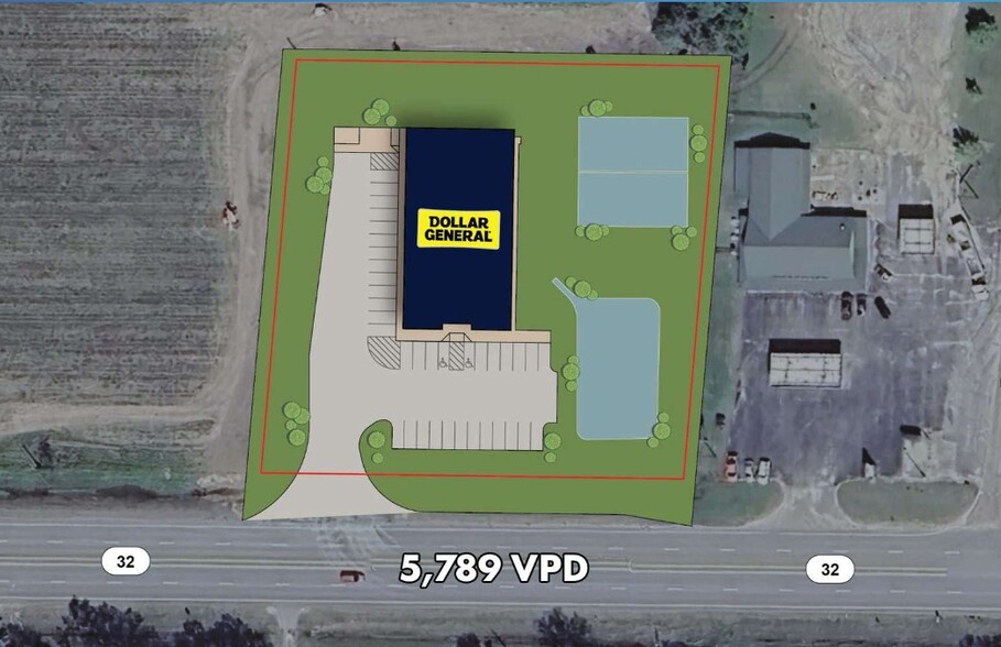 1222 E GA 32 Hwy E, Alma, GA for sale - Site Plan - Image 2 of 4