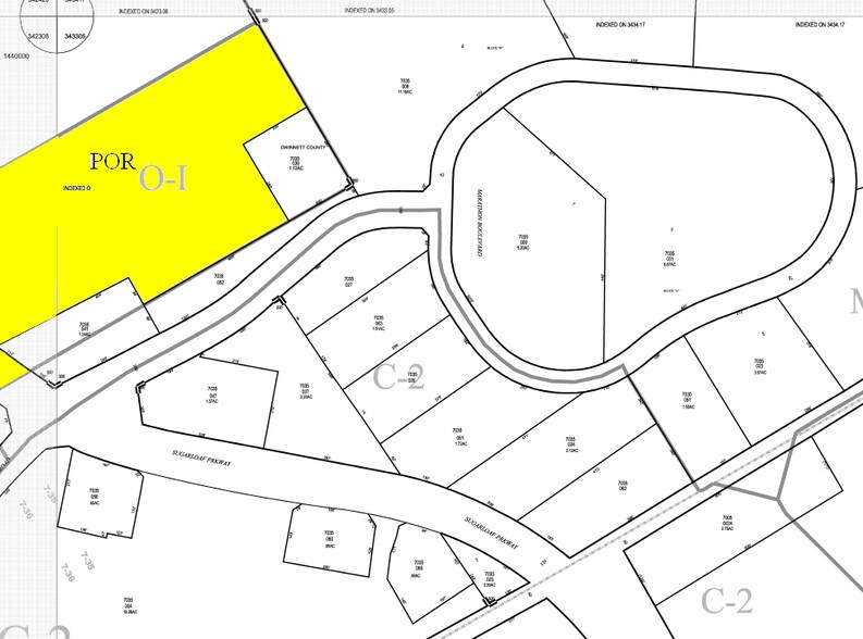 4955 Sugarloaf Pky, Lawrenceville, GA à louer - Plan cadastral - Image 2 de 21