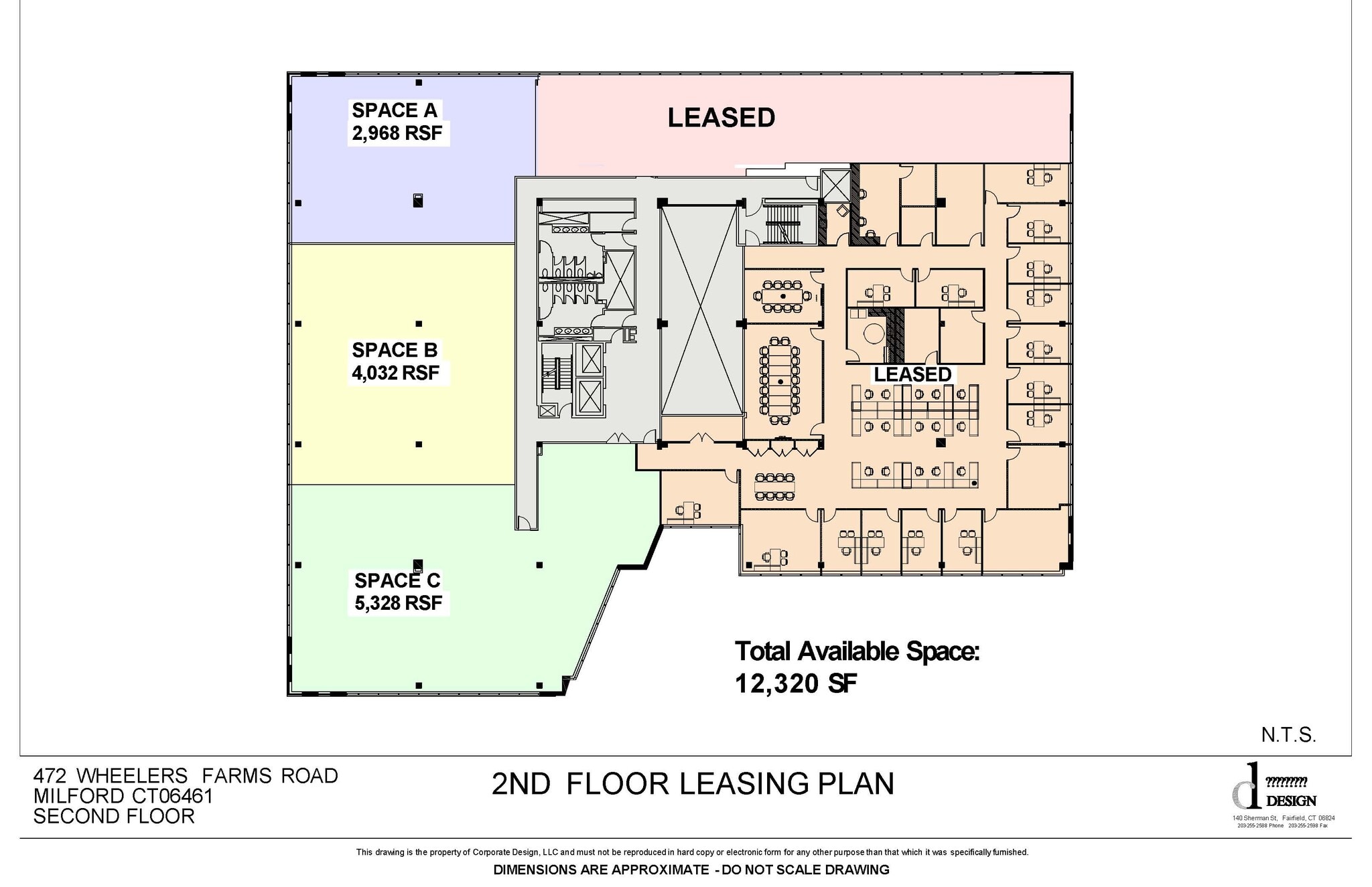 470 Wheelers Farms Rd, Milford, CT à louer Plan d’étage- Image 1 de 1