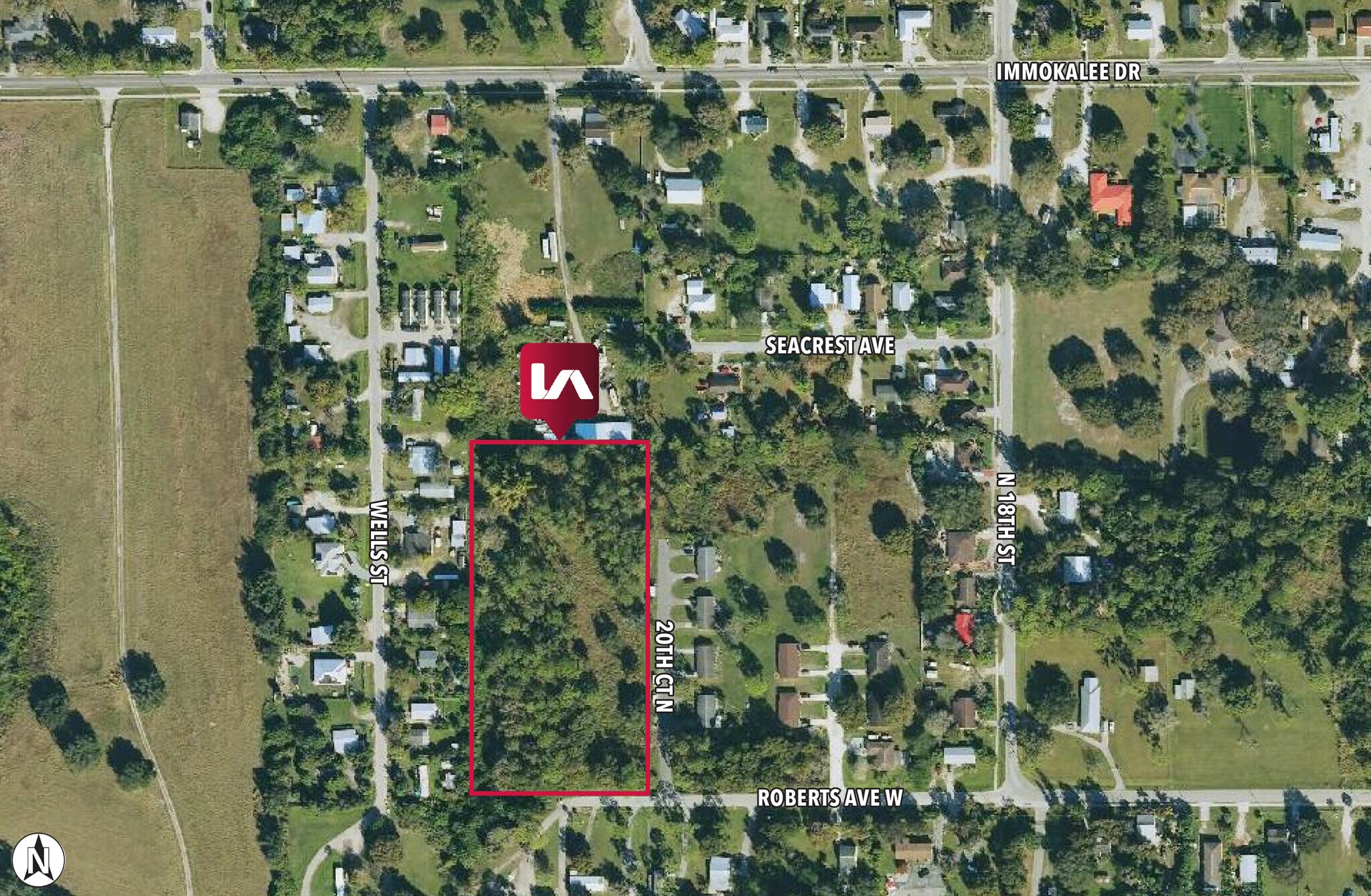 000 Roberts Ave W, Immokalee, FL à vendre Aérien- Image 1 de 3