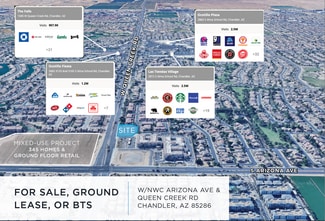 More details for W of NWC Queen Creek Rd & Arizona Ave, Chandler, AZ - Land for Sale