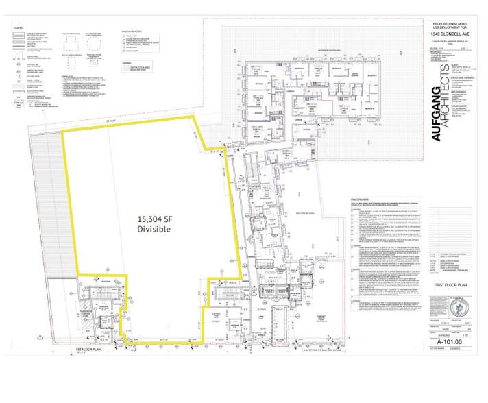 1340 Blondell Ave, Bronx, NY à louer - Plan d’étage - Image 2 de 2