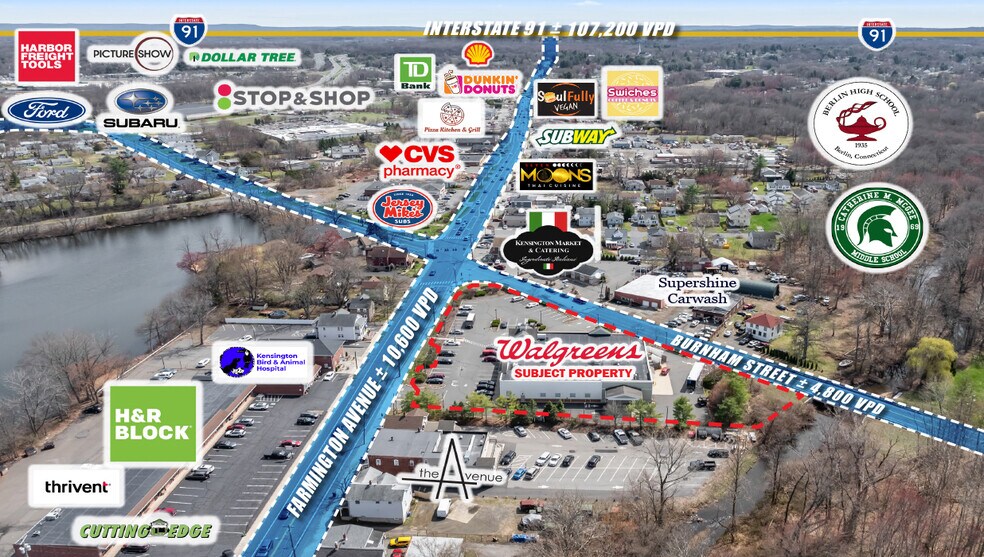 980 Farmington Ave, Berlin, CT à vendre - Photo du bâtiment - Image 2 de 2