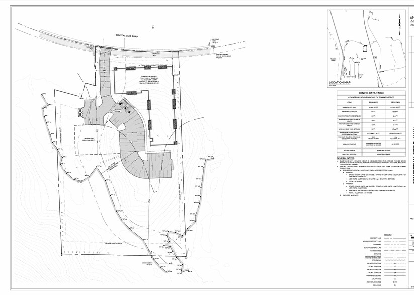 155 Crystal Lake Rd, Groton, CT for sale - Site Plan - Image 3 of 3