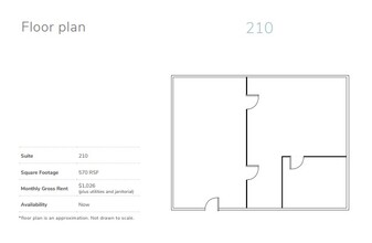 550 W Vista Way, Vista, CA à louer Plan d’étage- Image 1 de 1