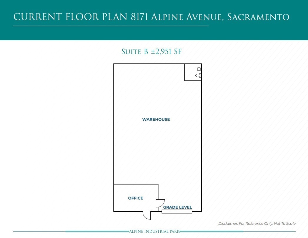 4300 82nd St, Sacramento, CA for lease Floor Plan- Image 1 of 1