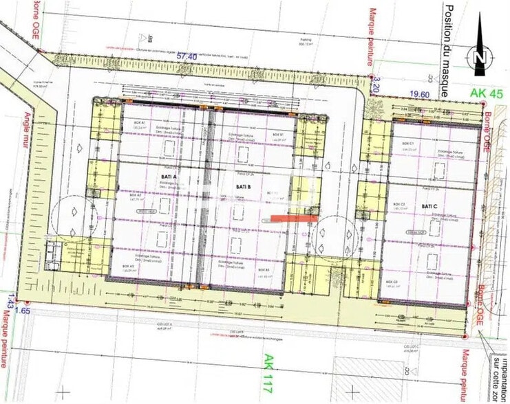 Rue Des Vergers, Pommiers for lease - Site Plan - Image 2 of 3
