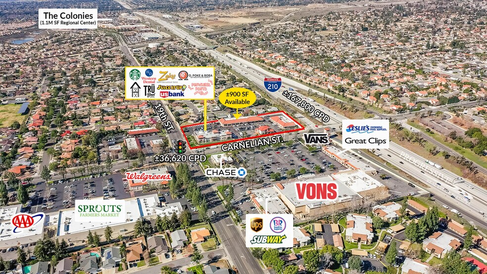 6612-6660 Carnelian St, Rancho Cucamonga, CA à louer - Photo principale - Image 1 de 3