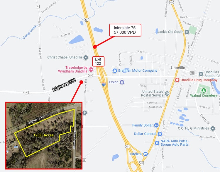 Highway 230, Unadilla, GA for sale - Building Photo - Image 2 of 2