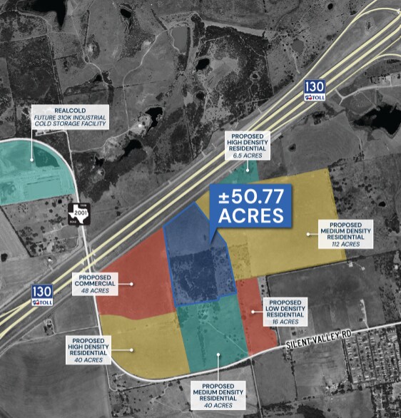 FM 2001 & Cesar Chavez Pkwy, Lockhart, TX à vendre - Photo principale - Image 1 de 2