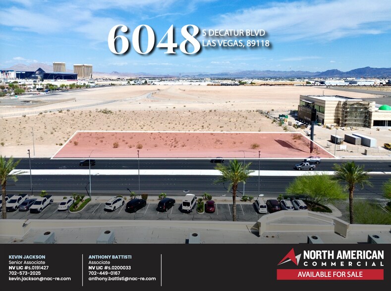 6048 Decatur blvd, Las Vegas, NV à vendre - Photo principale - Image 1 de 3