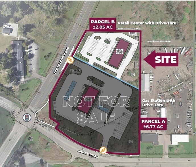 18835 Dix Toledo Hwy, Brownstown, MI à louer - Photo du bâtiment - Image 2 de 2