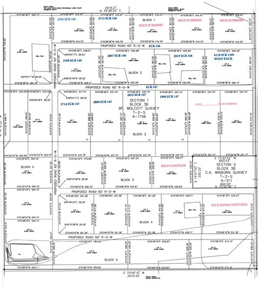 0 E County Road 146, Midland, TX à vendre - Plan de site - Image 2 de 2